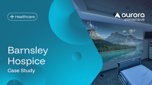 Osborne Technologies' Aurora immersive room for dementia and palliative care