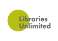 Libraries unlimited logo, circle with text